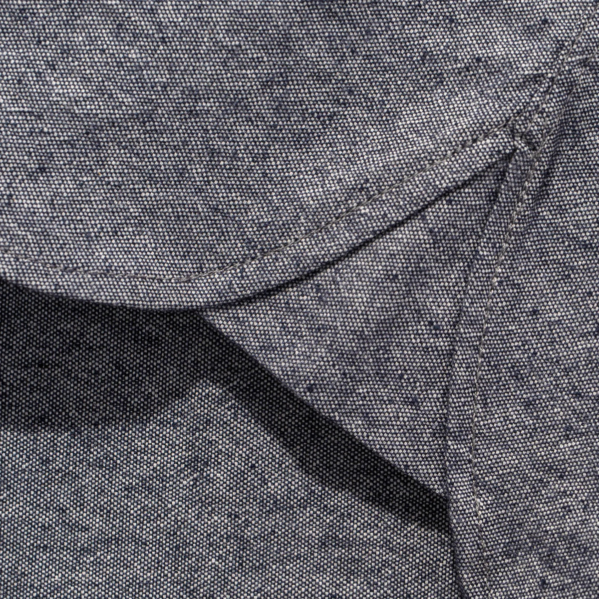 The Western Shirt in Upcycled Chambray
