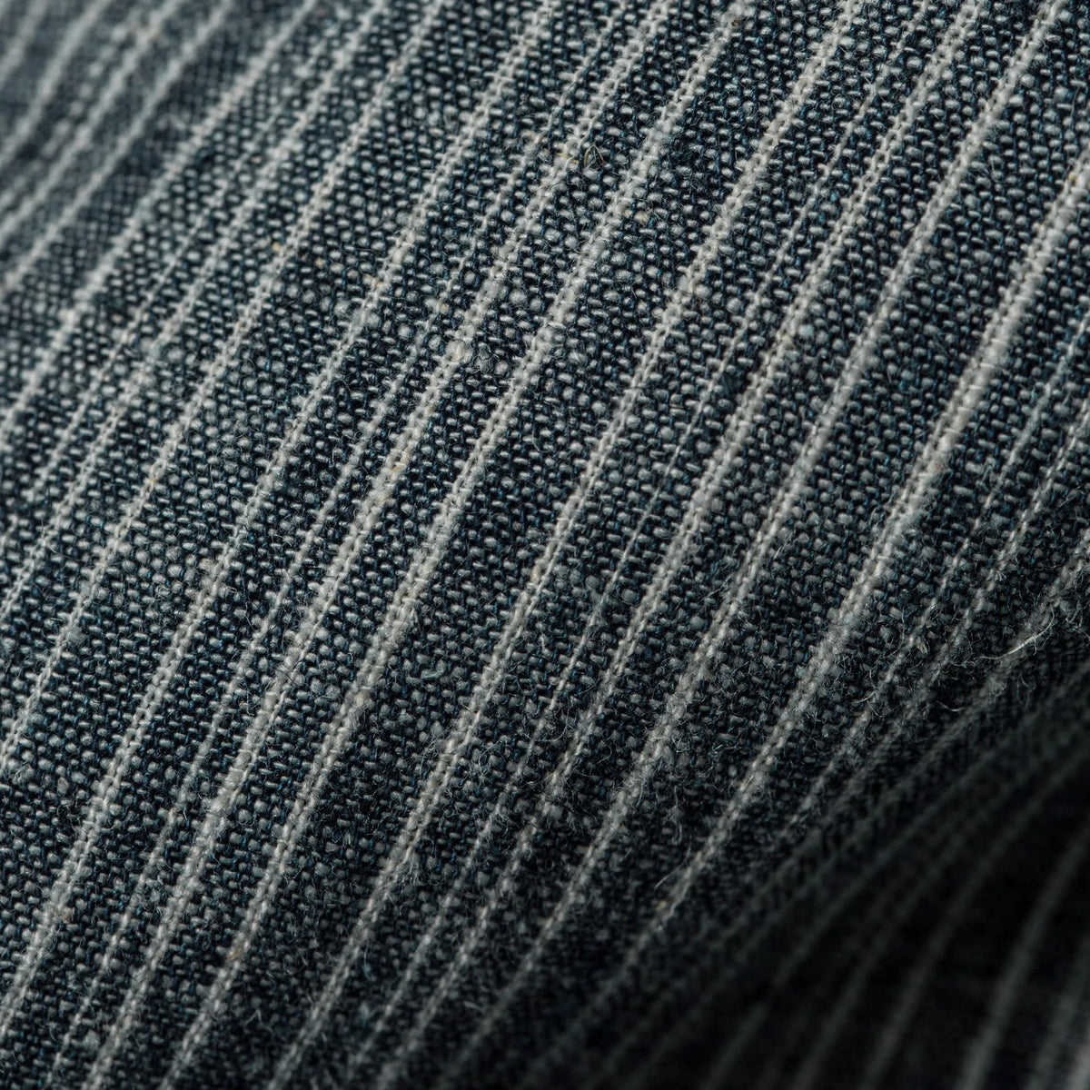 The Western Shirt in Hemp Stripe Chambray