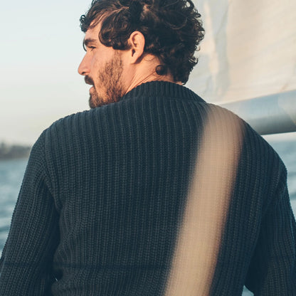 The Whaler Sweater in Navy