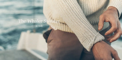 The Whaler Sweater in Ash