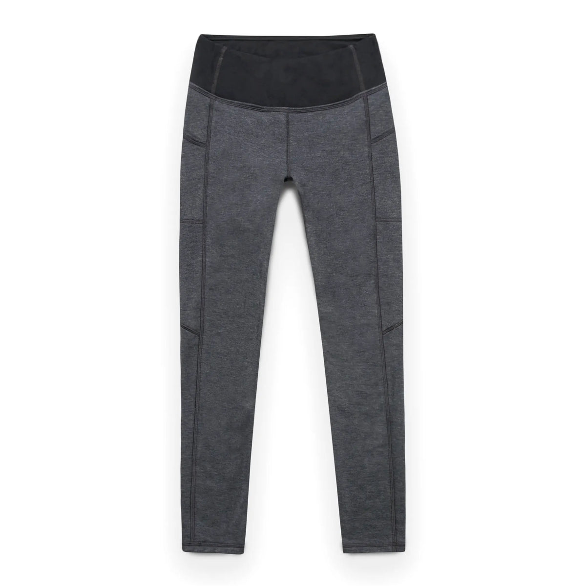 The Harper Legging in Indigo Melange Fleece