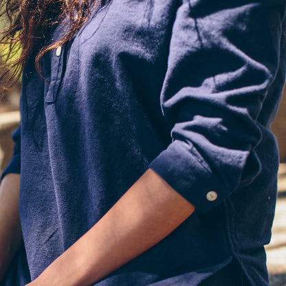 The Whitney Popover in Navy
