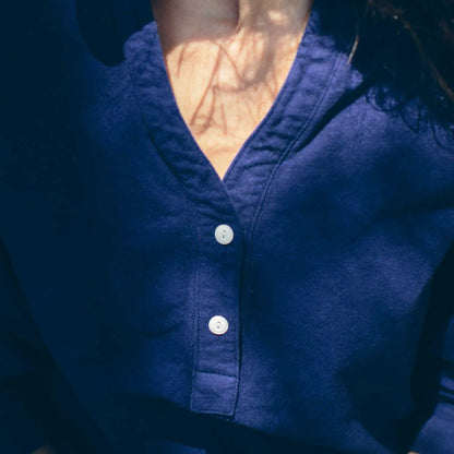 The Whitney Popover in Navy