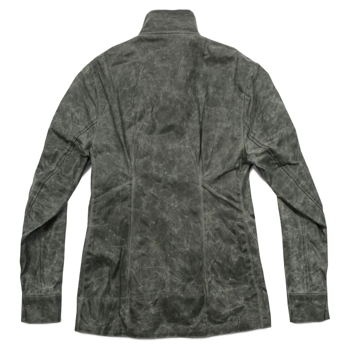 The Field Jacket in Dark Olive Beeswaxed Canvas