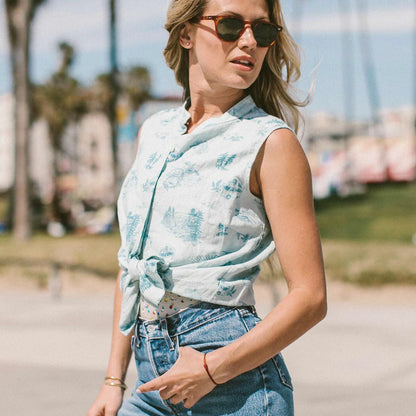 The Dillon in California Aloha Print