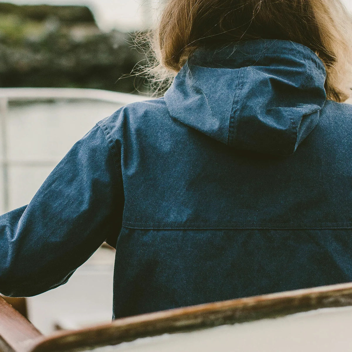 The Lighthouse Jacket in Indigo Chambray