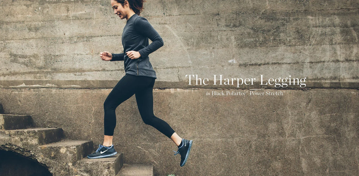 The Harper Legging in Black
