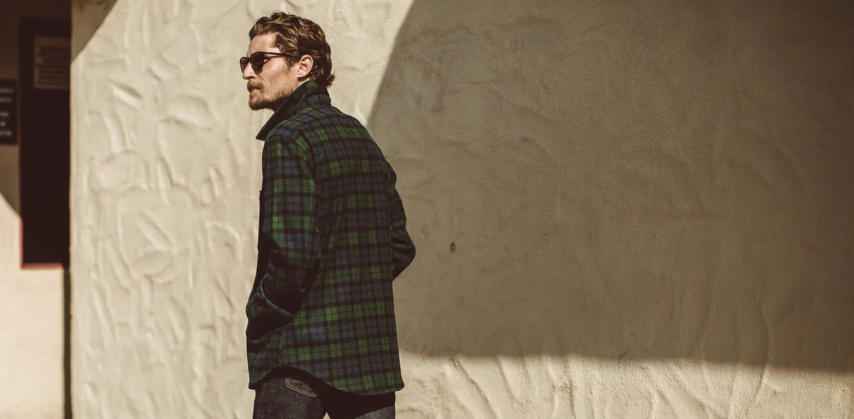 The Coit Jacket in Blackwatch Wool