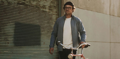 The Montara Jacket in Vintage Blue