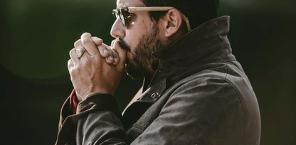 The Rover Jacket in Chocolate Beeswaxed Canvas
