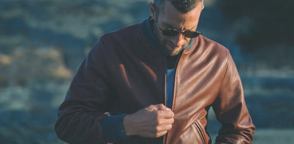 The Presidio Jacket in Cognac