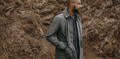 The Primrose Jacket in Charcoal
