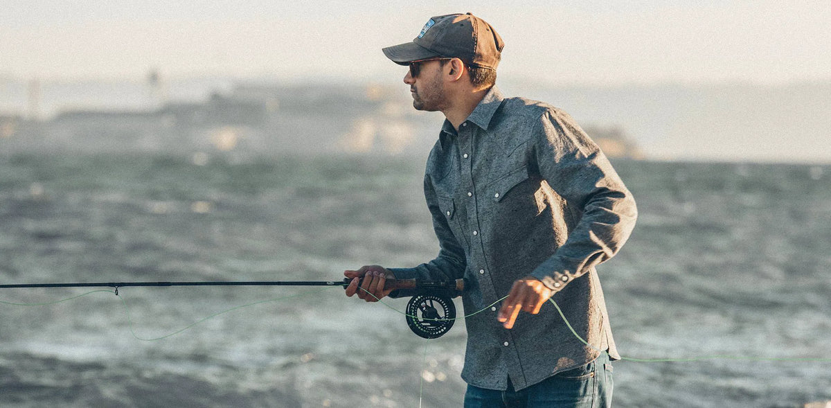 The Western Shirt in Upcycled Chambray