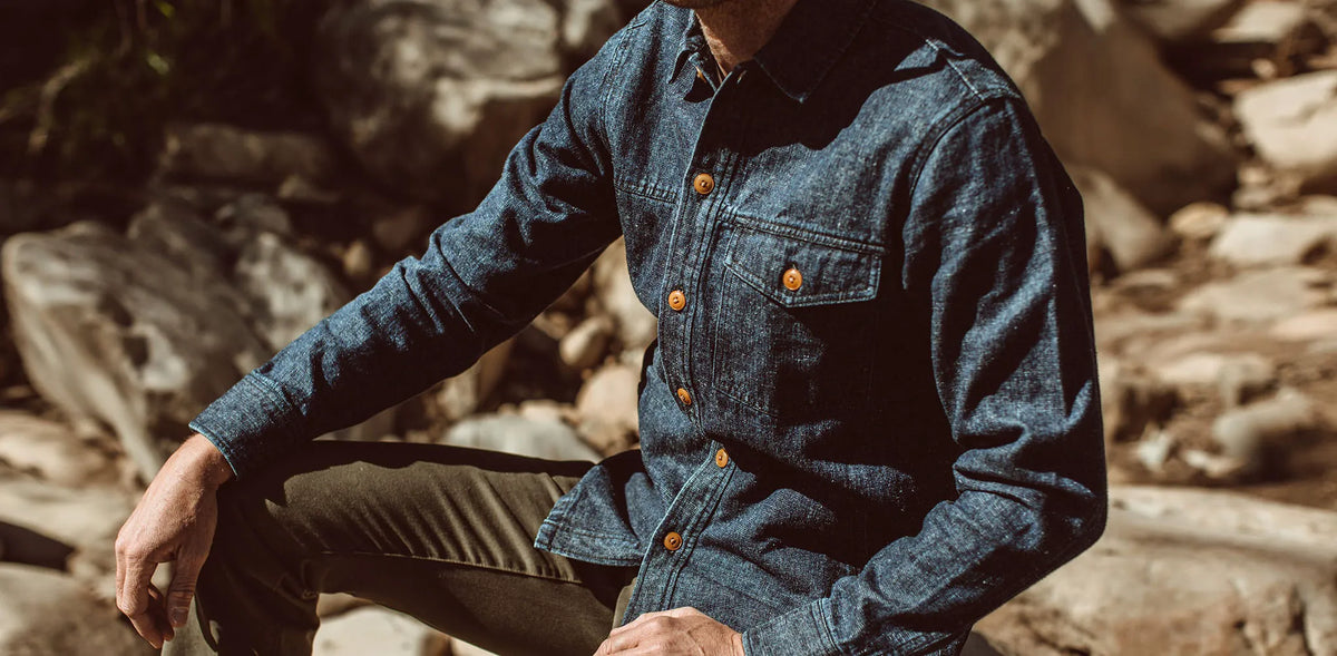 The Westport in Indigo Hemp Denim