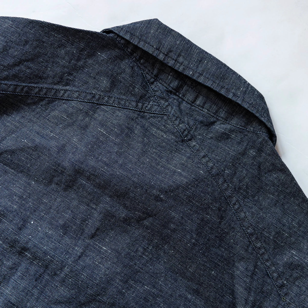 The BDU Shirt Jacket in Indigo Slub