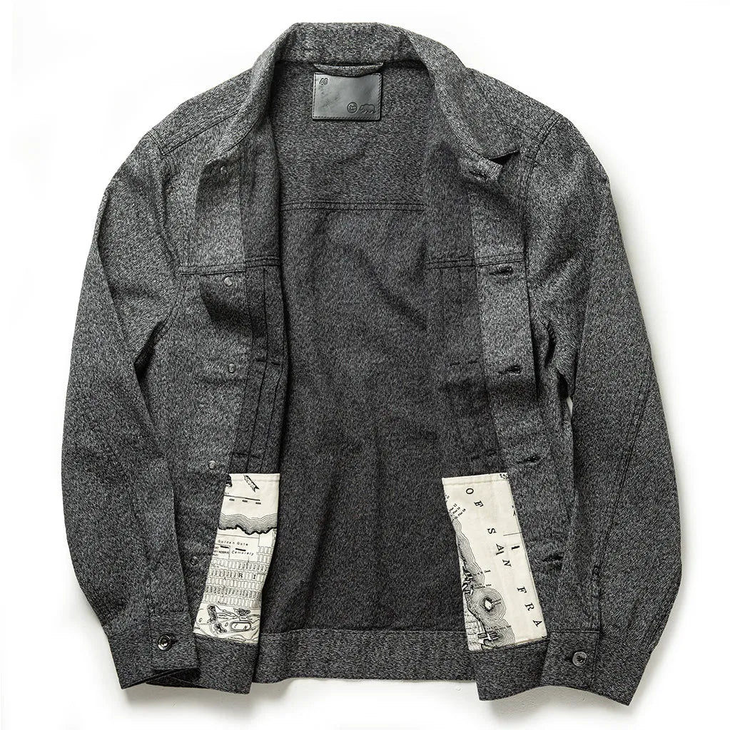 The Dispatch Jacket in Navy Jaspe