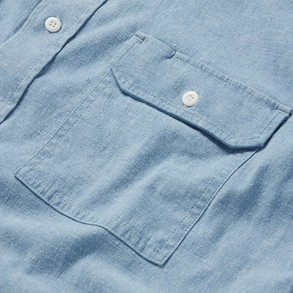 The Chore Shirt in Washed Indigo Boss Duck