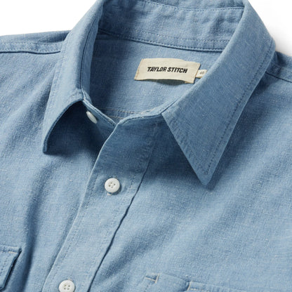 The Chore Shirt in Washed Indigo Boss Duck