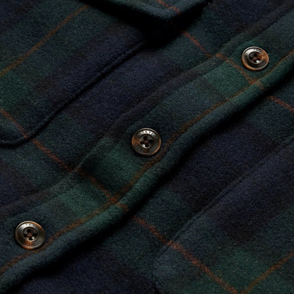 The Maritime Shirt Jacket in Saltwater Plaid