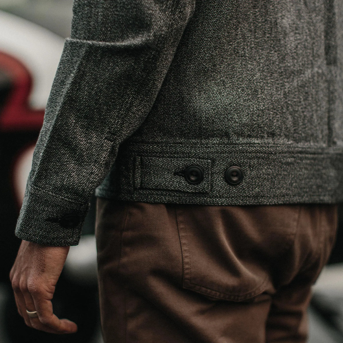 The Ignition Jacket in Indigo Salt and Pepper