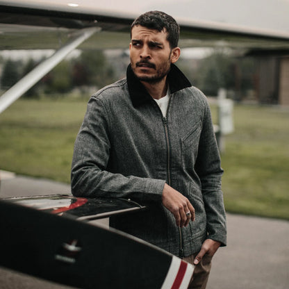 The Ignition Jacket in Indigo Salt and Pepper
