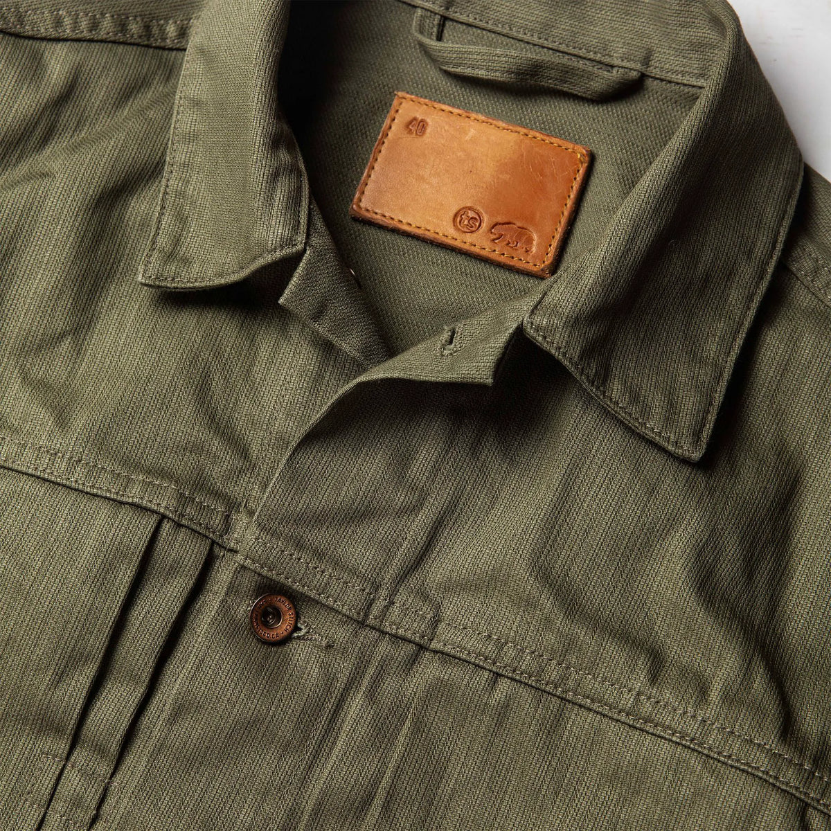 The Ryder Jacket in Yoshiwa Mills Olive