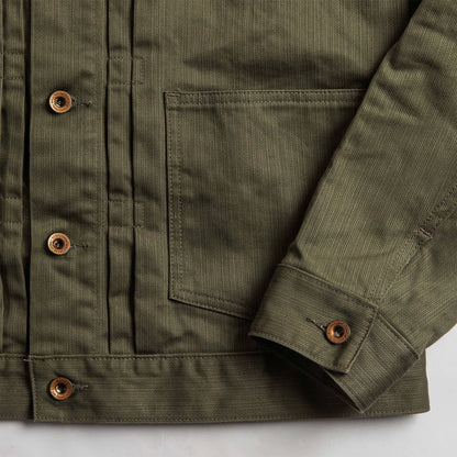 The Ryder Jacket in Yoshiwa Mills Olive