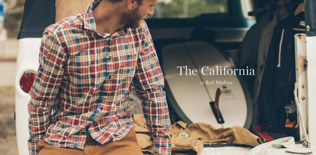 The California in Red Madras