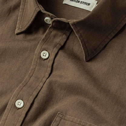The California in Khaki Herringbone