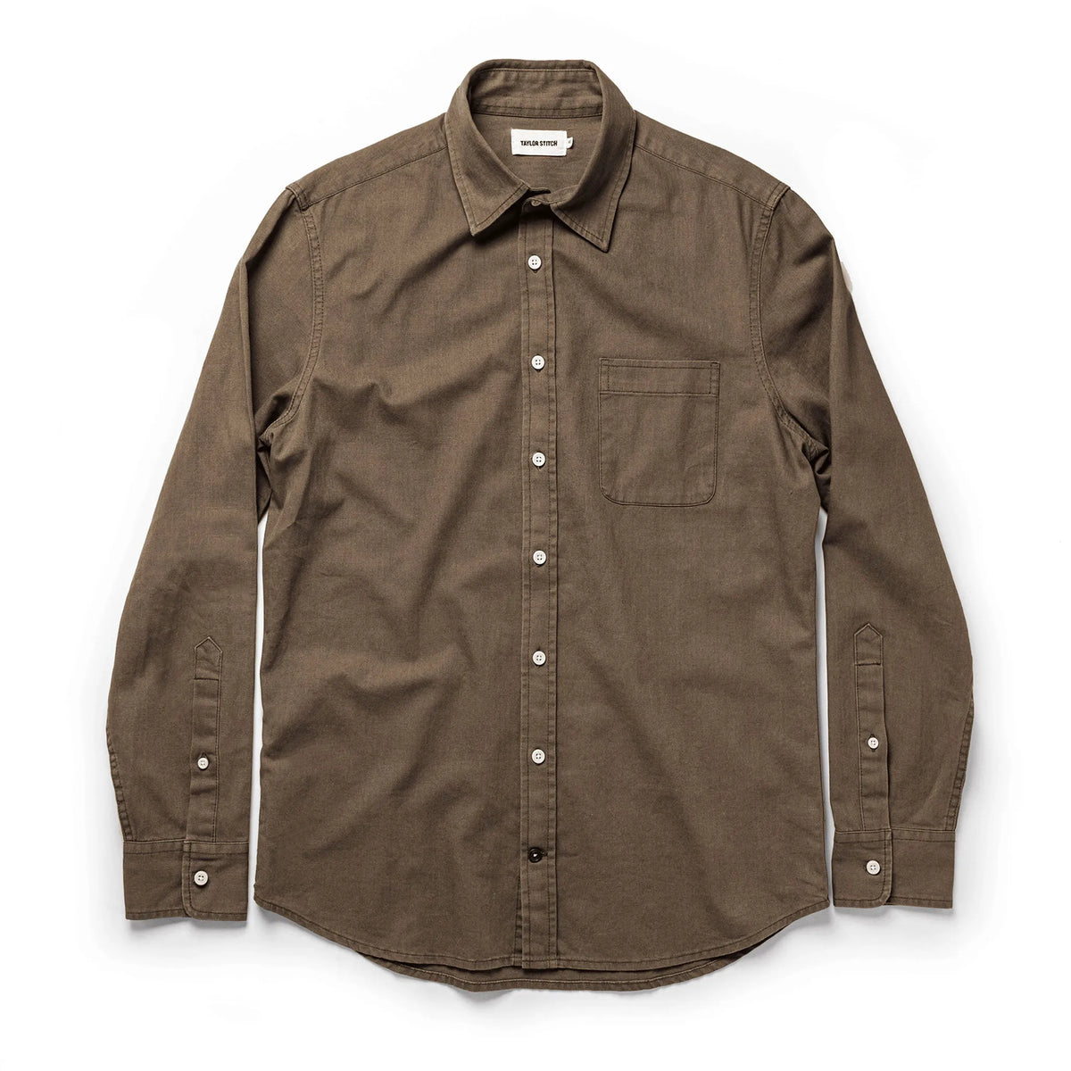 The California in Khaki Herringbone