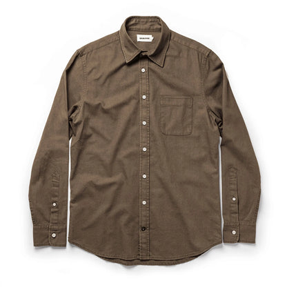 The California in Khaki Herringbone