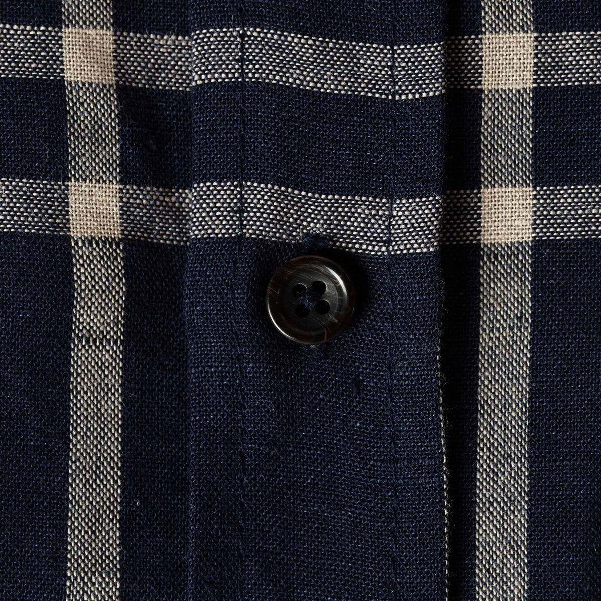 The California in Navy Plaid