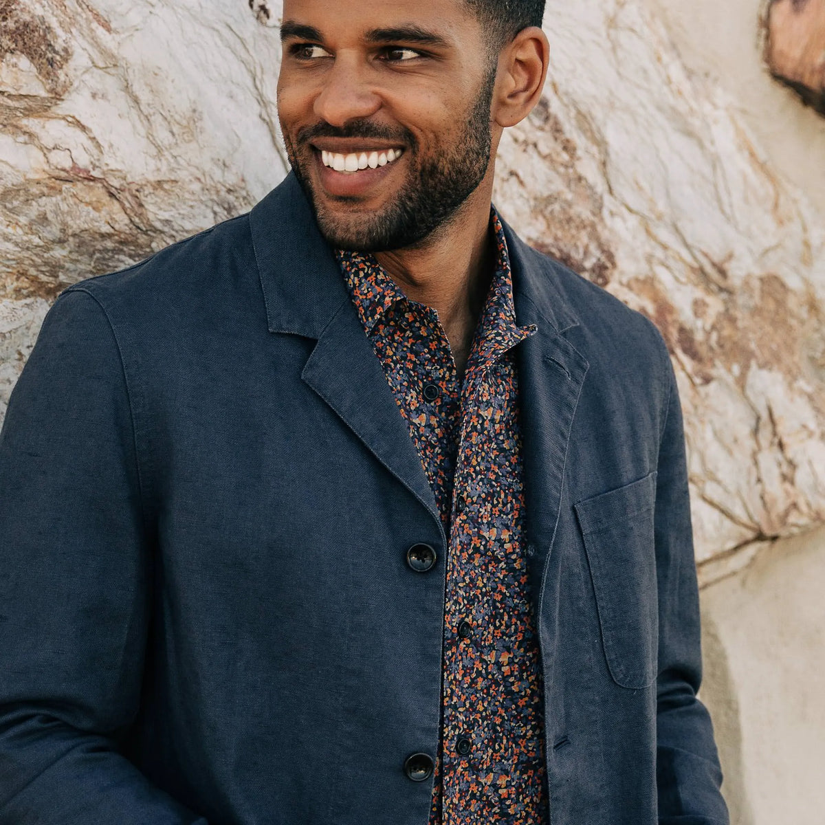 The Gibson Jacket in Navy