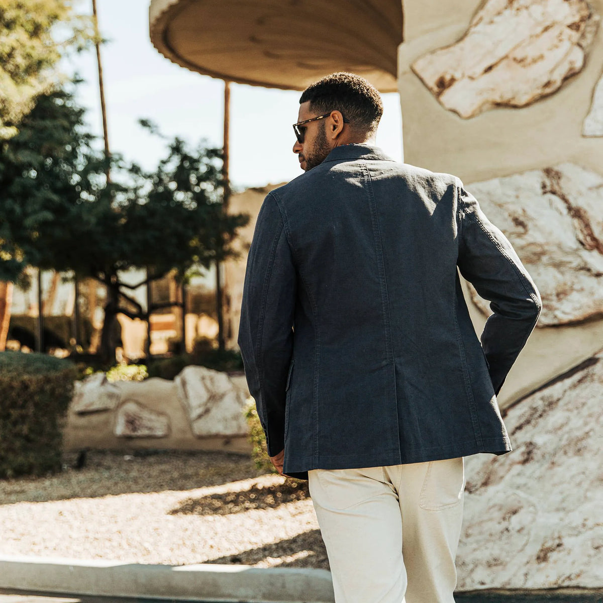 The Gibson Jacket in Navy