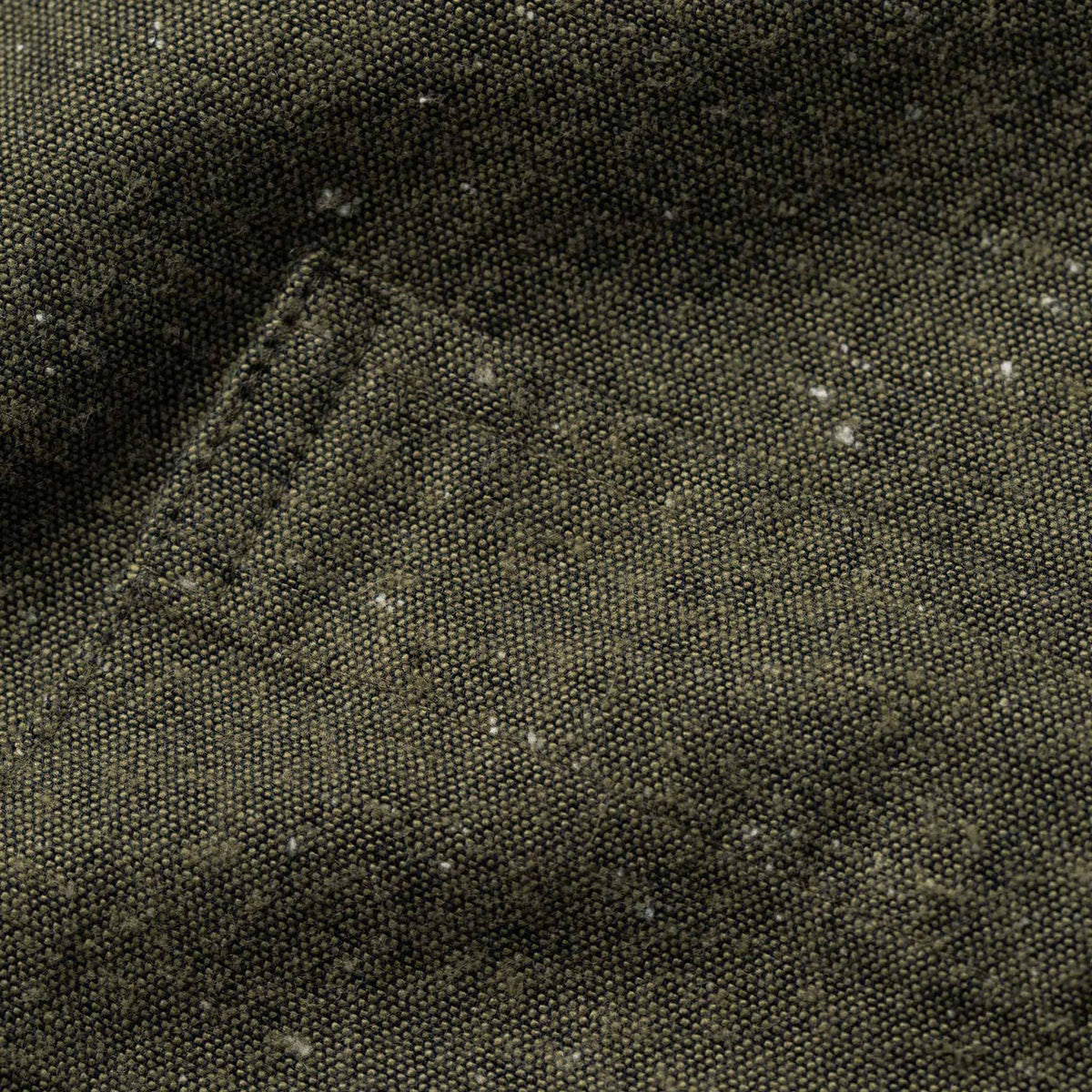 The Jack in Olive Slub Chambray
