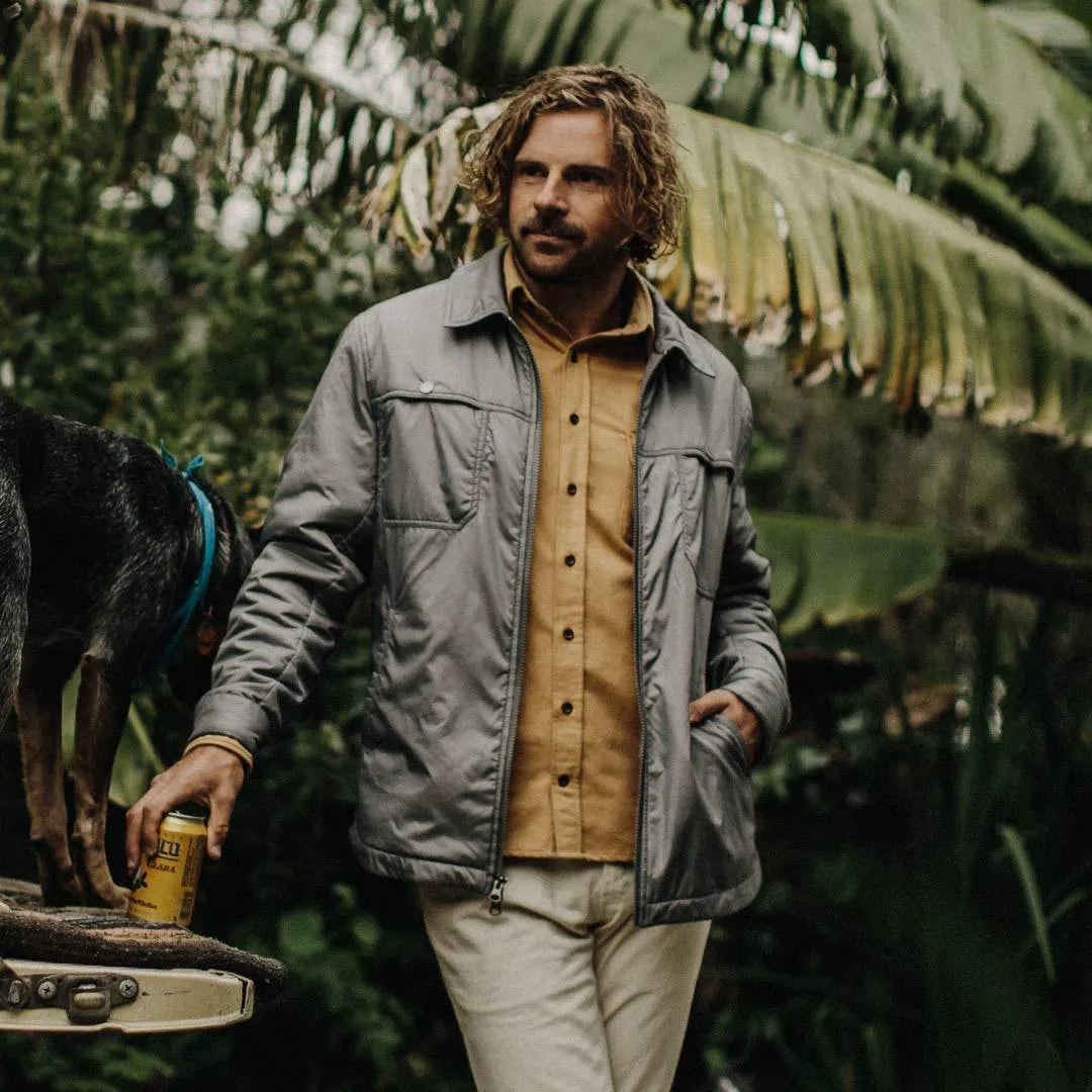 The Bushland Shirt Jacket in Ash Ripstop