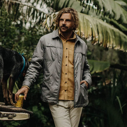 The Bushland Shirt Jacket in Ash Ripstop