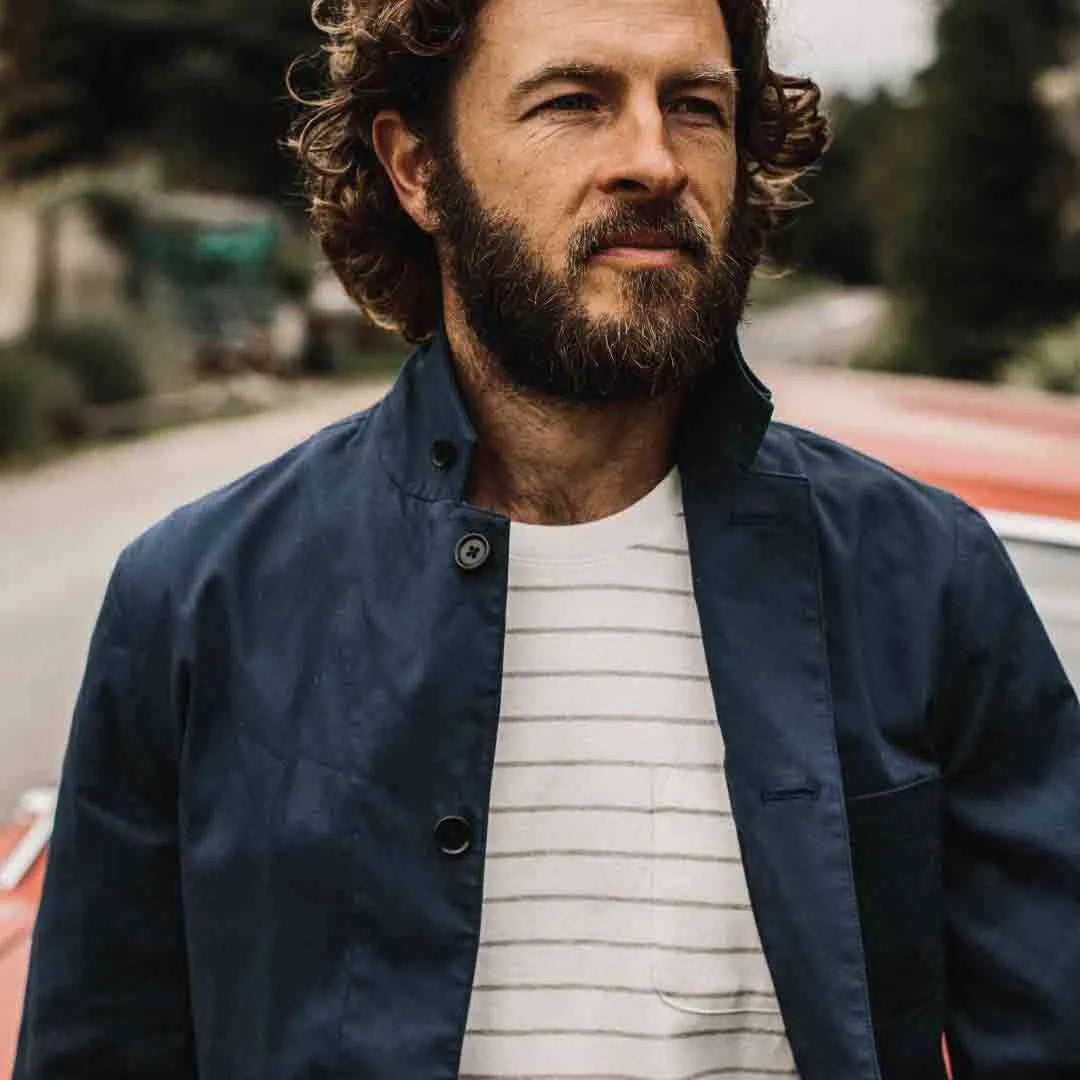 The Gibson Jacket in Light Navy