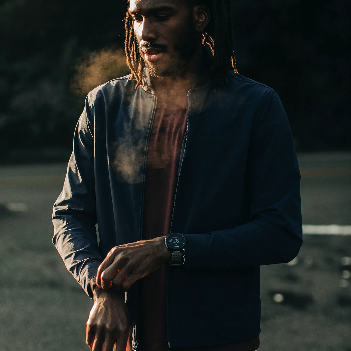 The Park Bomber in Navy