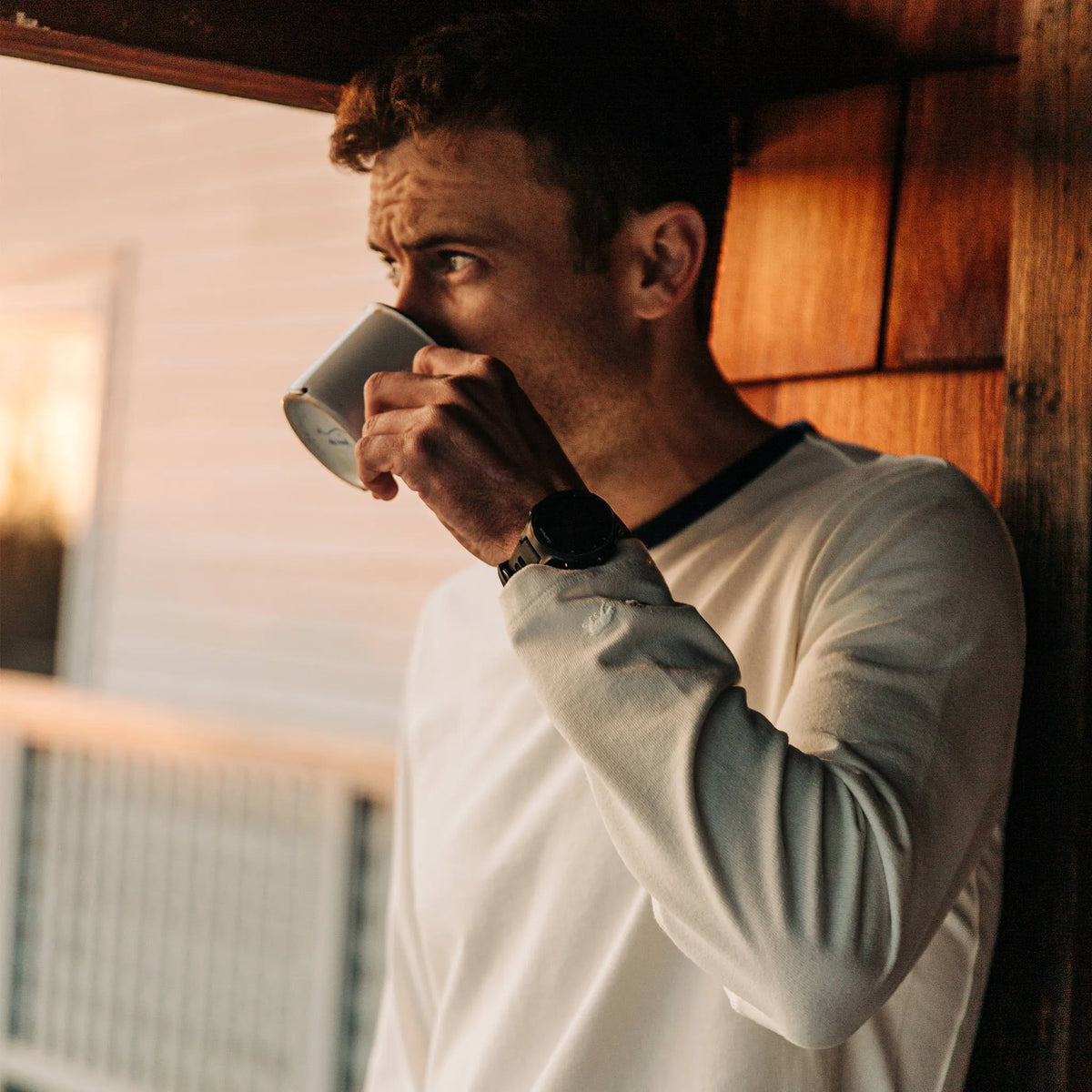 The Heavy Bag Long Sleeve in Natural