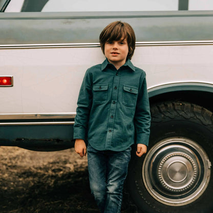 The Little Yosemite Shirt in Deep Ocean