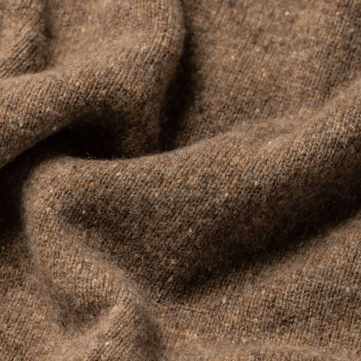 The Hardtack Sweater in Oak Donegal