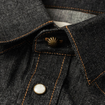 The Western Shirt in Nihon Menpu Reserve Selvage