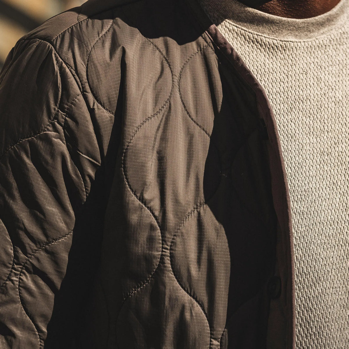 The Taylor Stitch x Alpha Industries ALS/92 in Raven