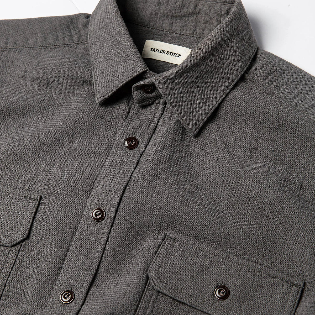 The Corso in Charcoal Double Cloth