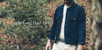 The Long Haul Jacket in Indigo Selvage Twill