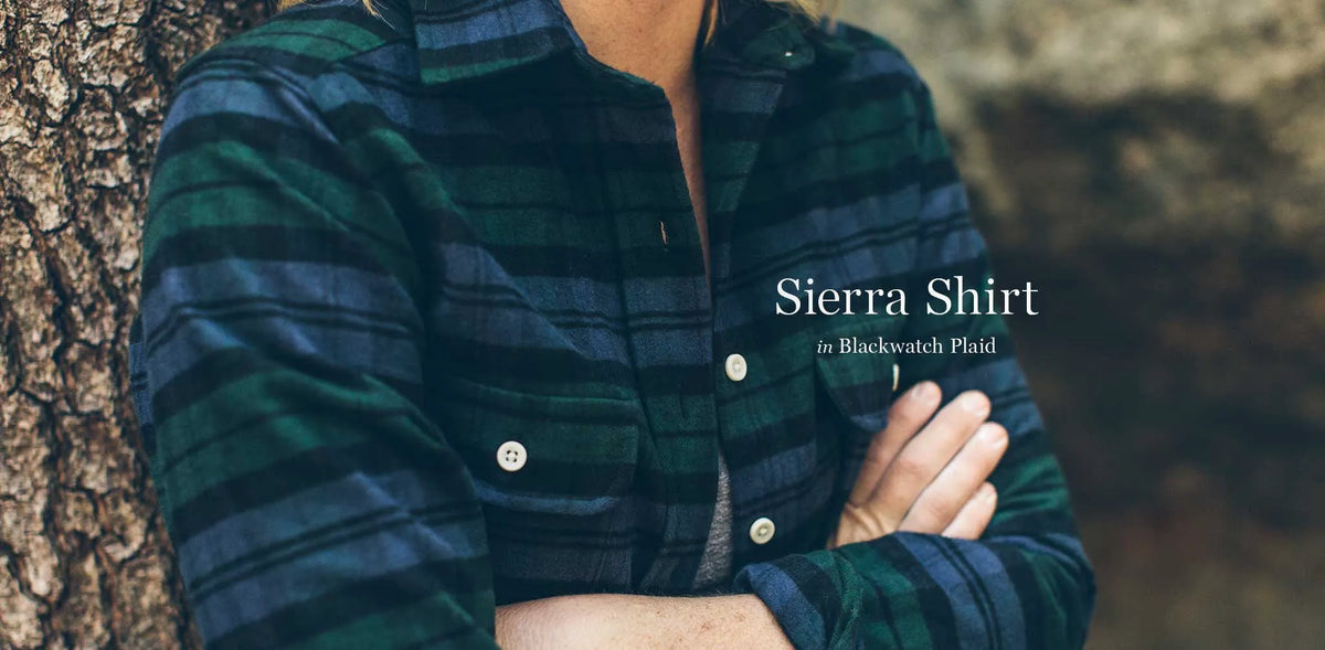 The Sierra Shirt in Blackwatch Plaid