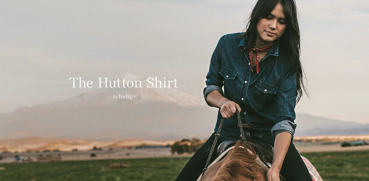 The Hutton Shirt in Indigo