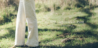 The Greenwich Pant in Natural Denim