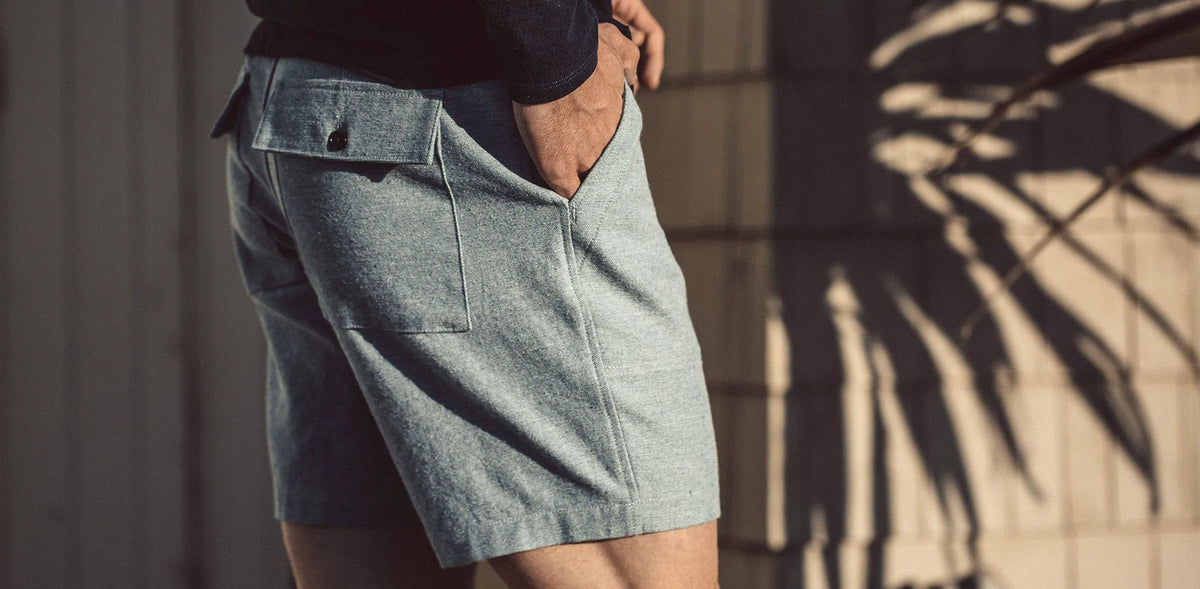 The Trail Short in Midnight Slub